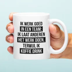 Mok Ik werk goed in een team