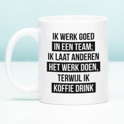 Mok Ik werk goed in een team