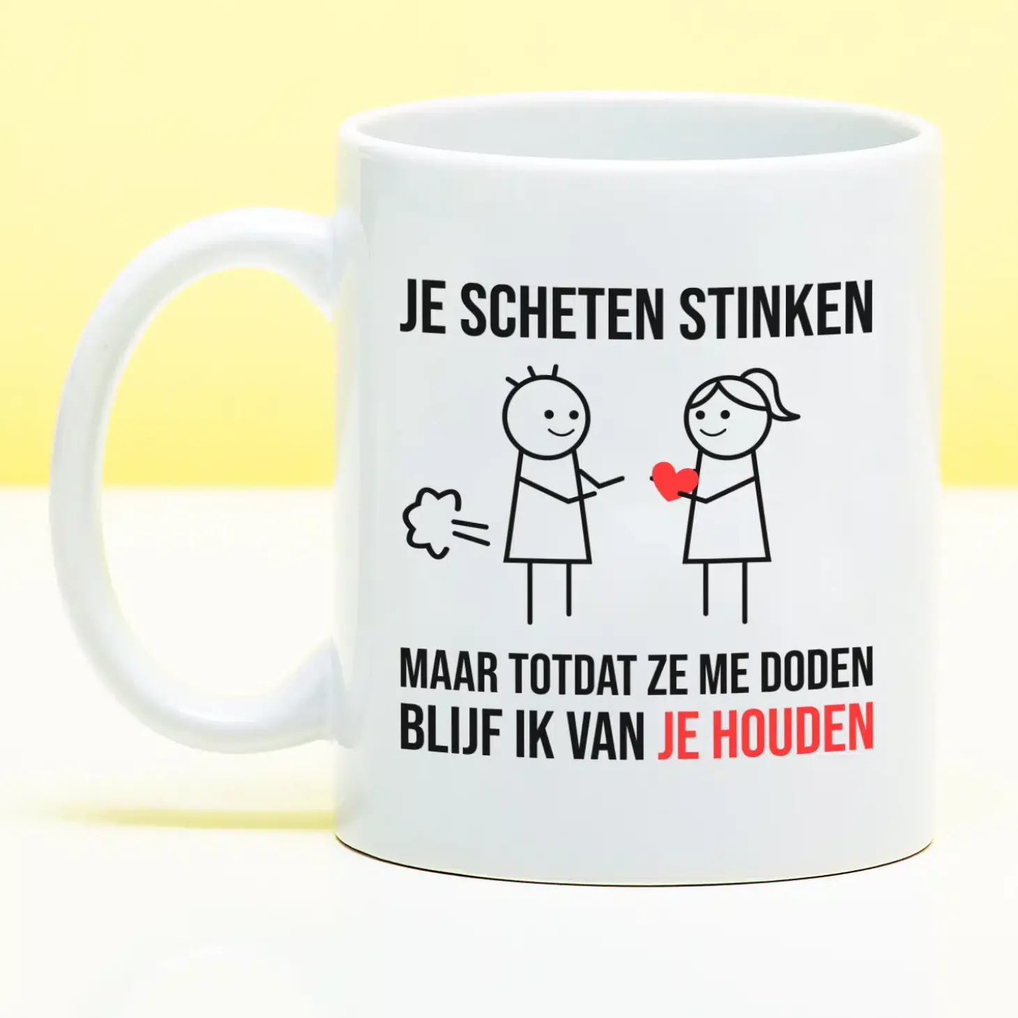 Mok Je scheten stinken