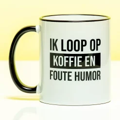 Mok Koffie en foute humor