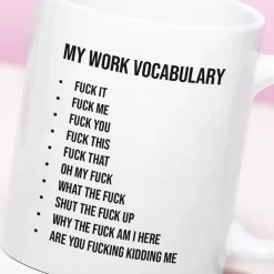 Mok My Work Vocabulary