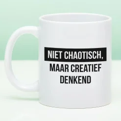 Mok Niet chaotisch, maar creatief denkend