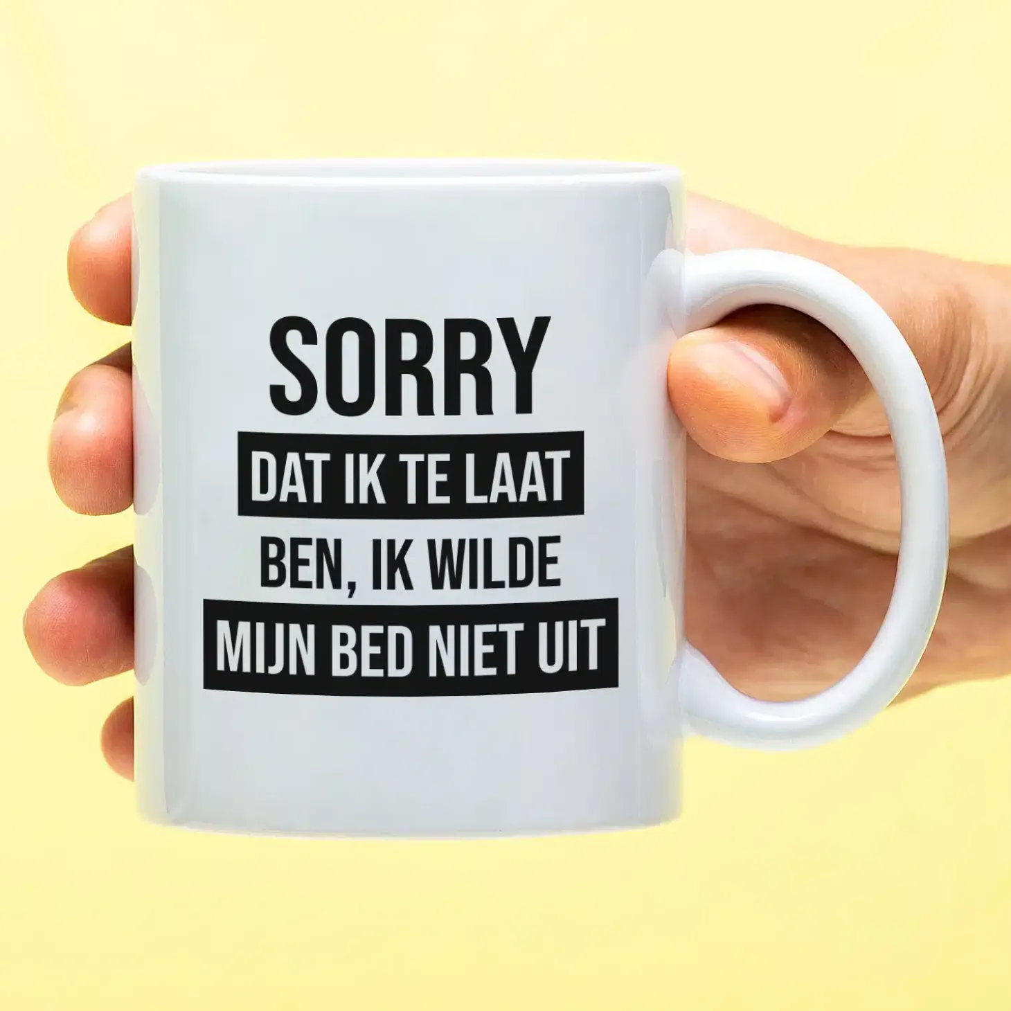 Mok Sorry dat ik te laat ben