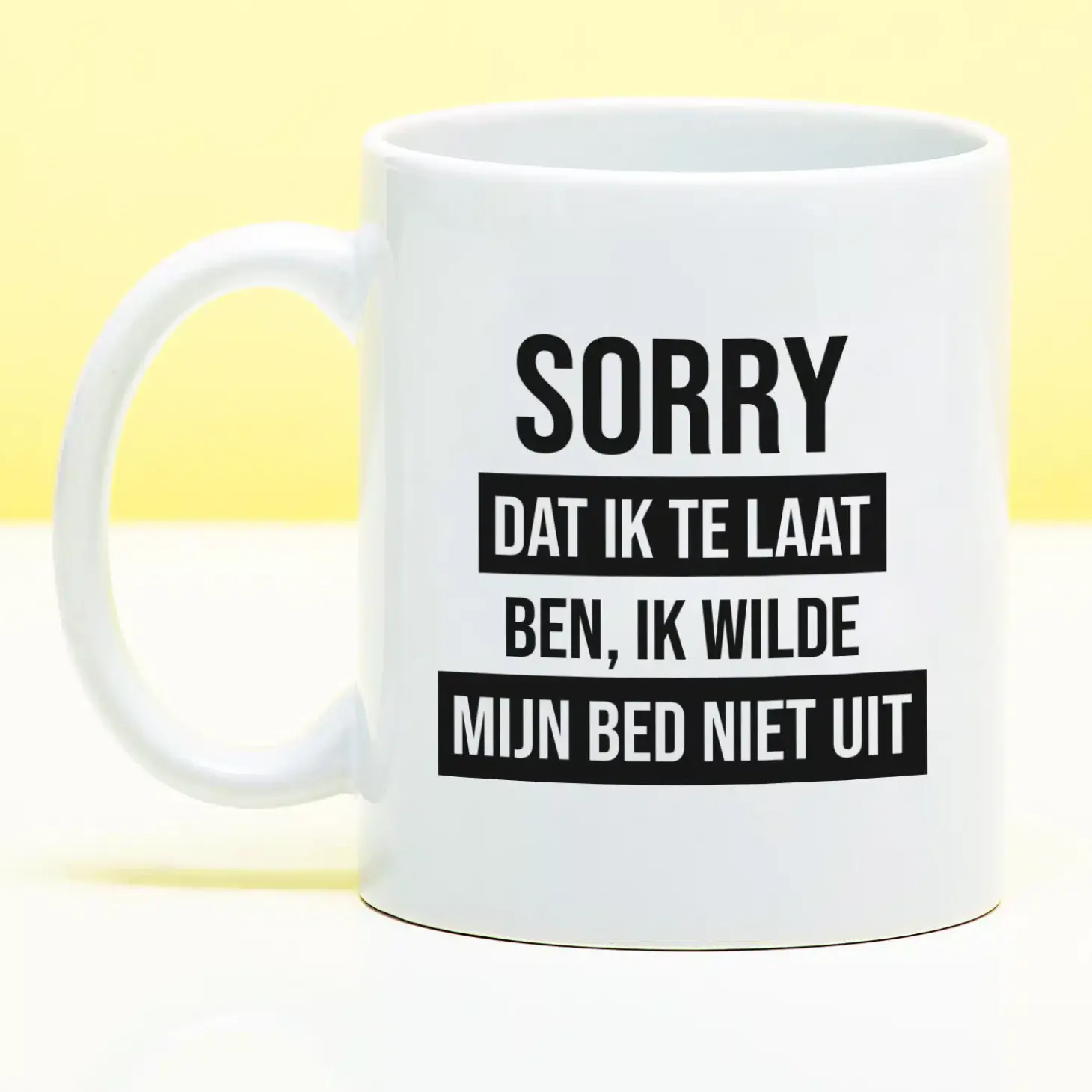Mok Sorry dat ik te laat ben