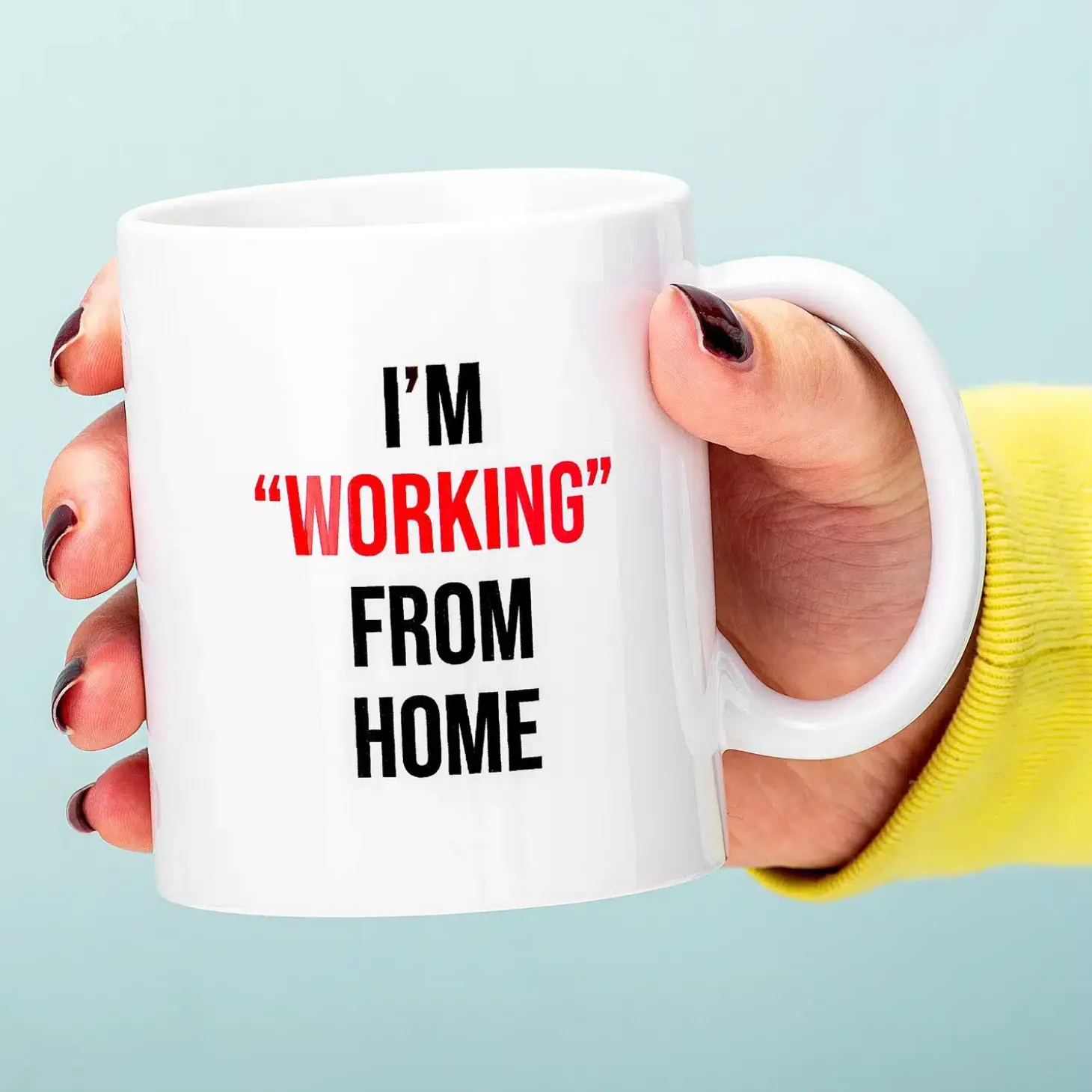 Mok “Working” From Home