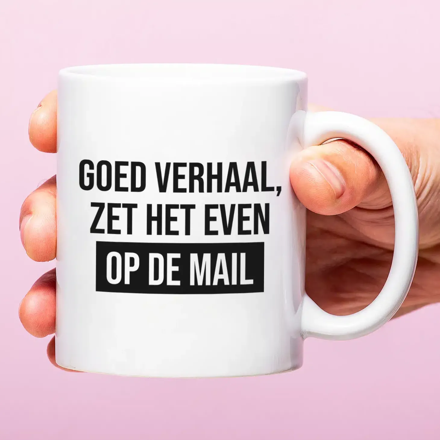 Mok Zet het even op de mail