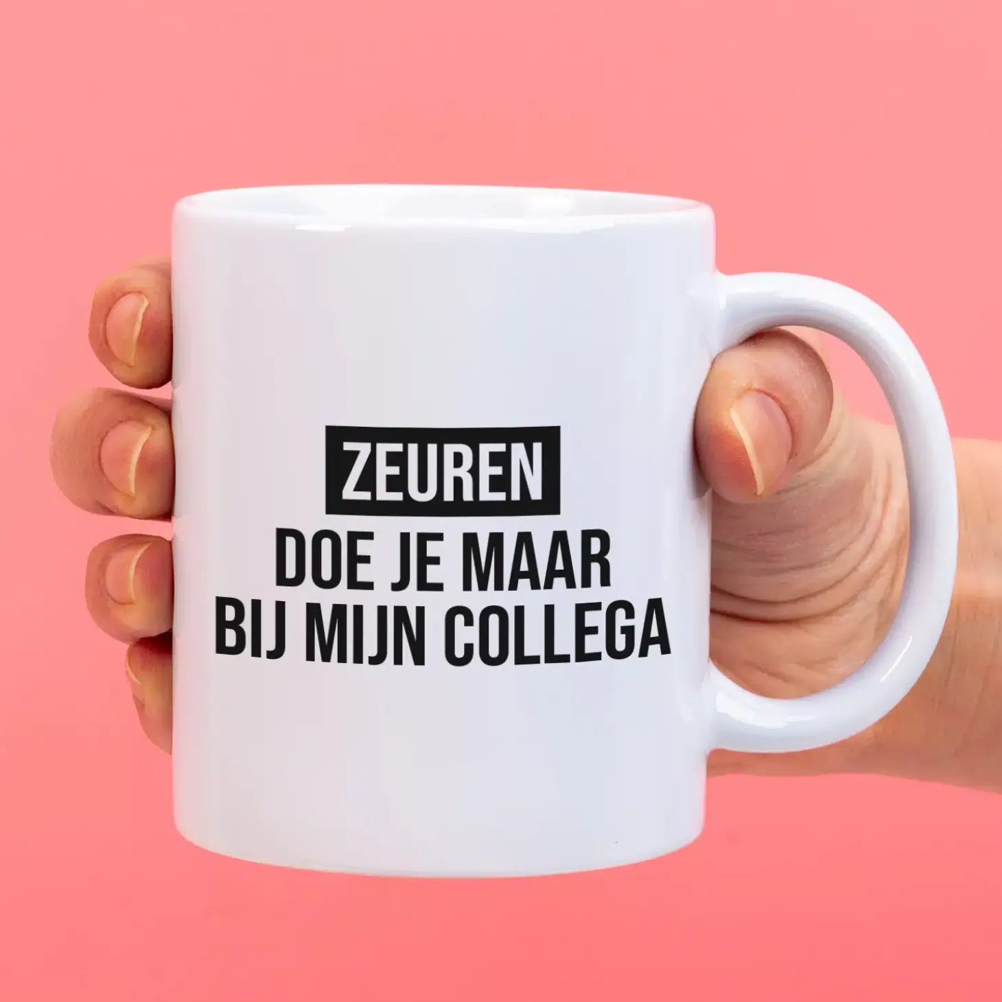 Mok Zeuren doe je maar bij mijn collega