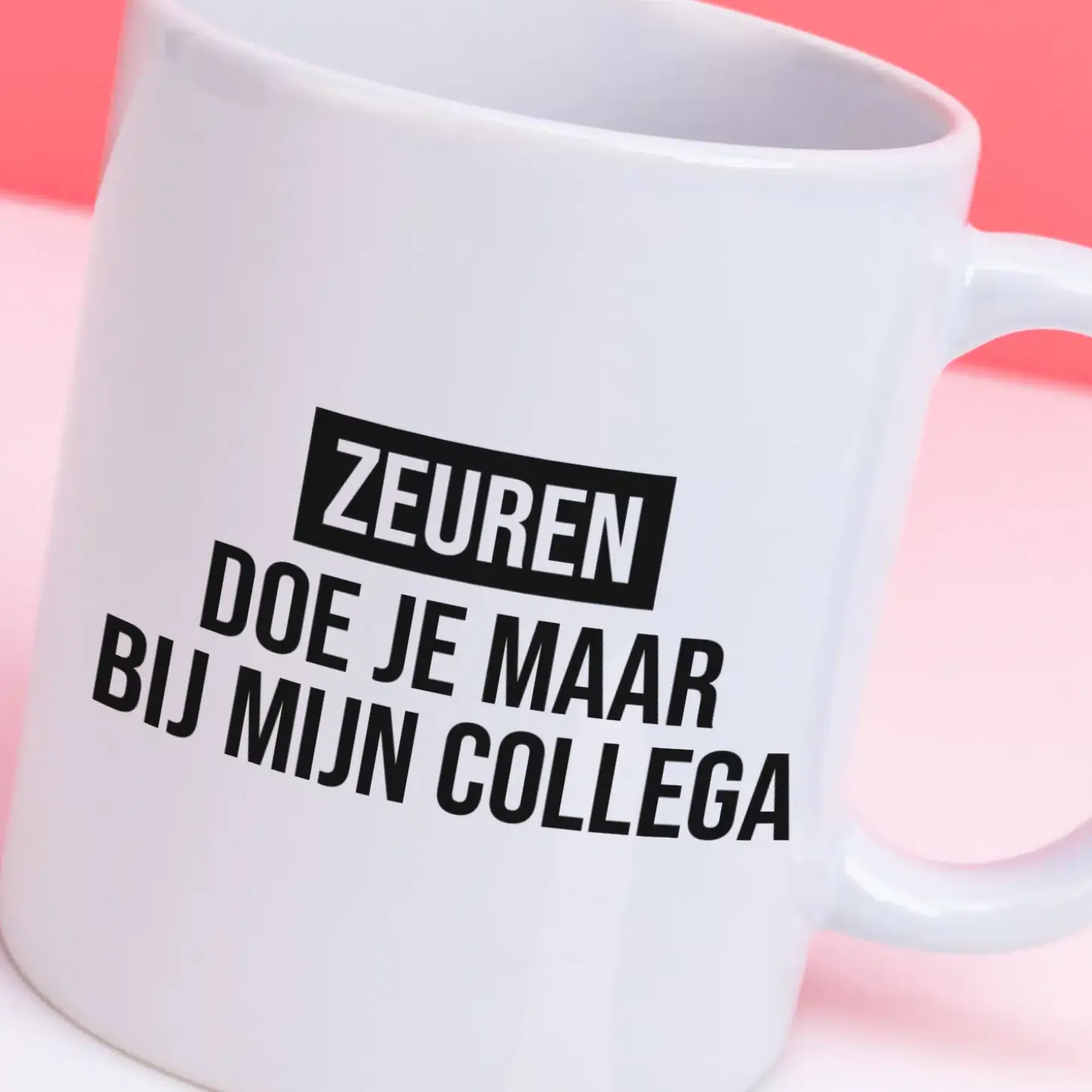 Mok Zeuren doe je maar bij mijn collega