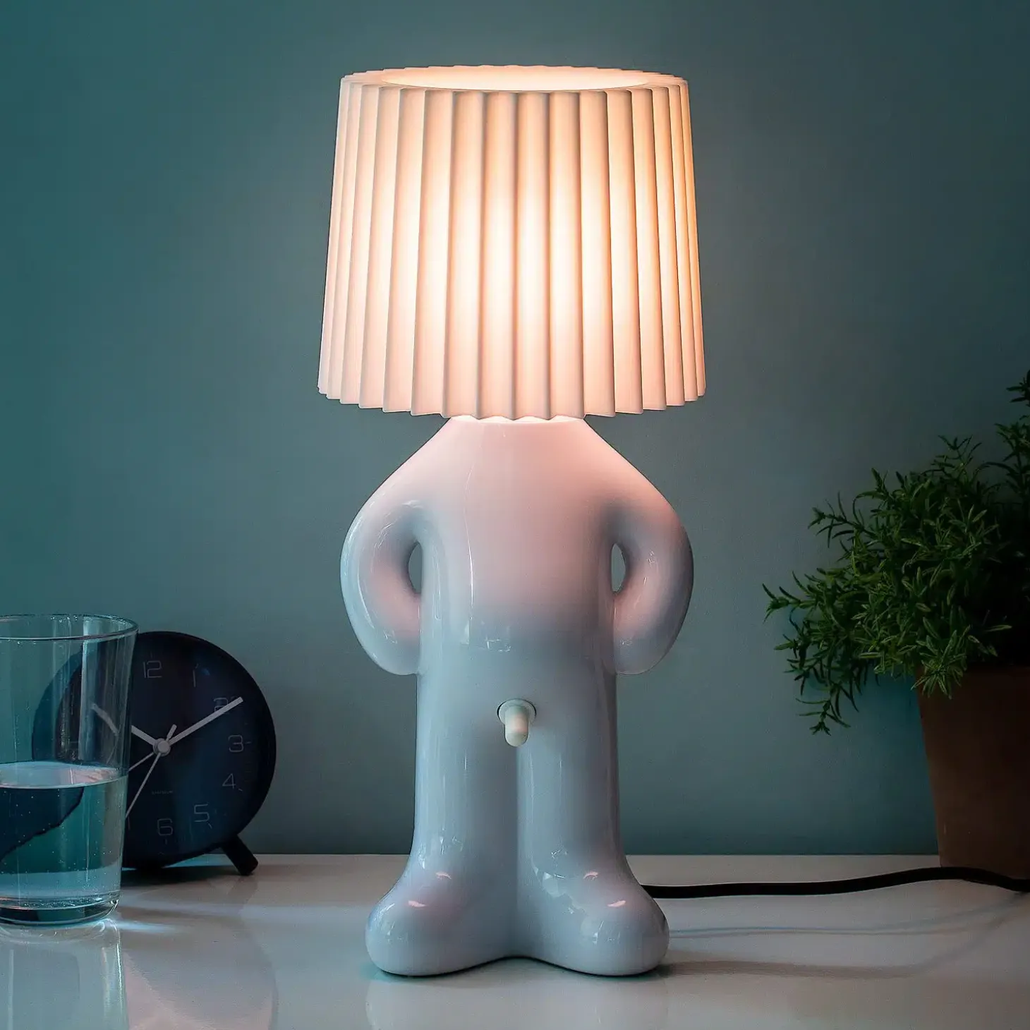 Mr. P. lamp