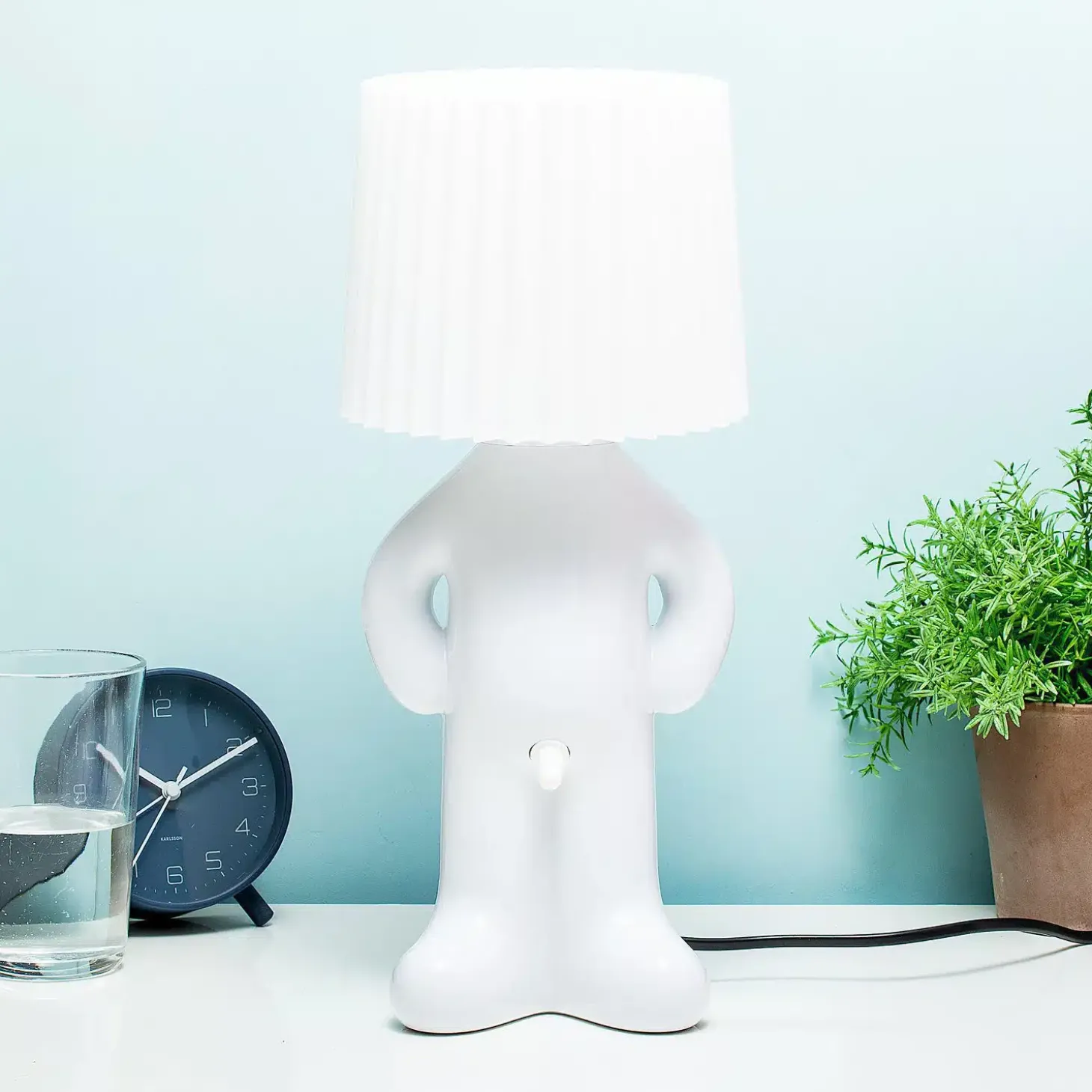 Mr. P. lamp