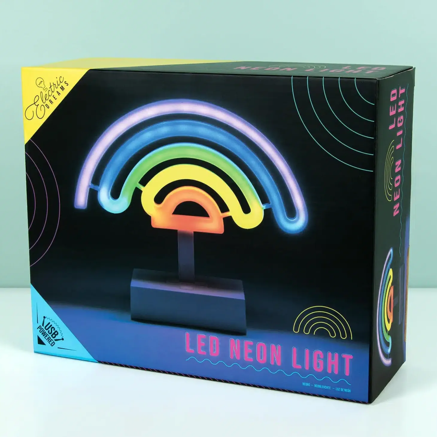 Neon regenbooglamp