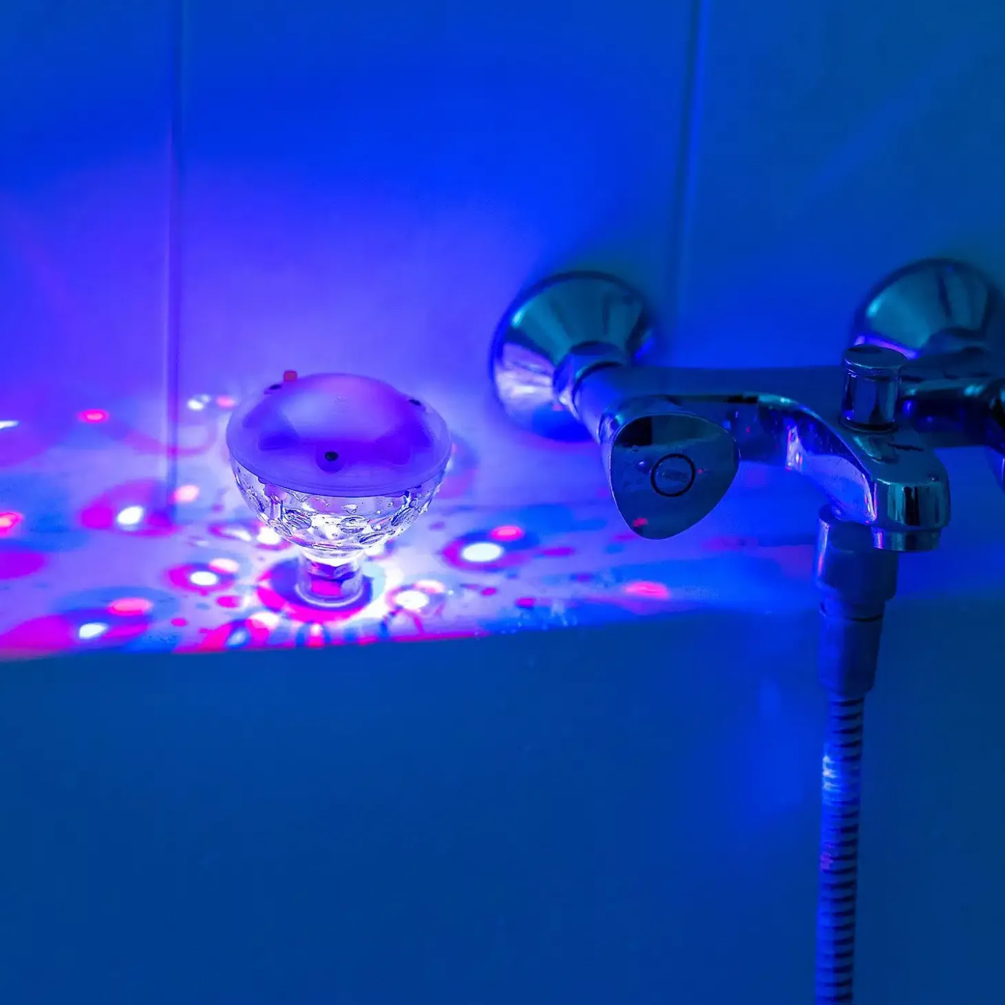 Onderwater lichtshow