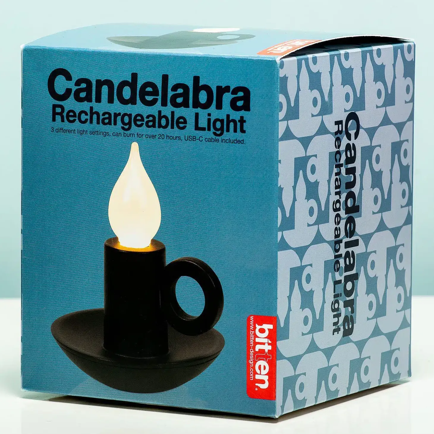 Oplaadbaar kandelaar lampje