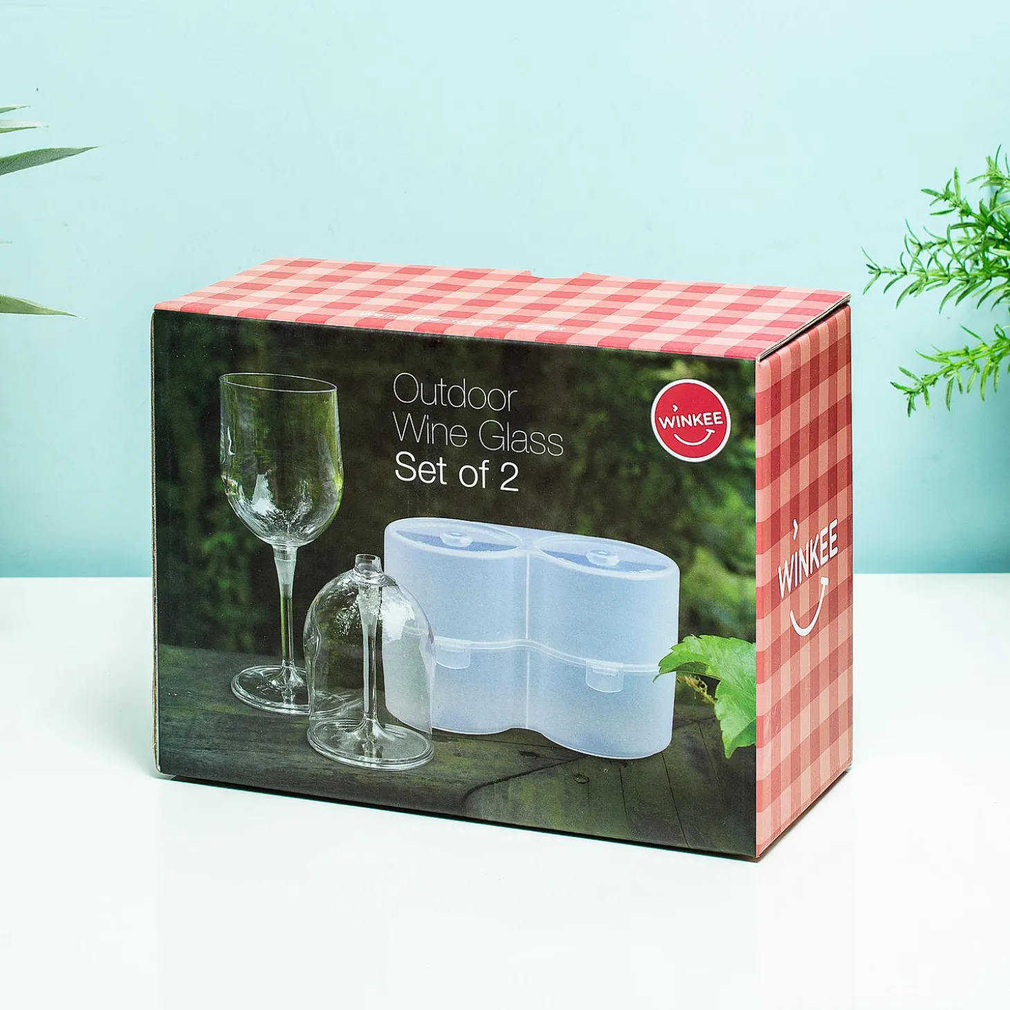 Outdoor wijnglas