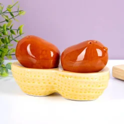 Pinda peper- en zoutstel