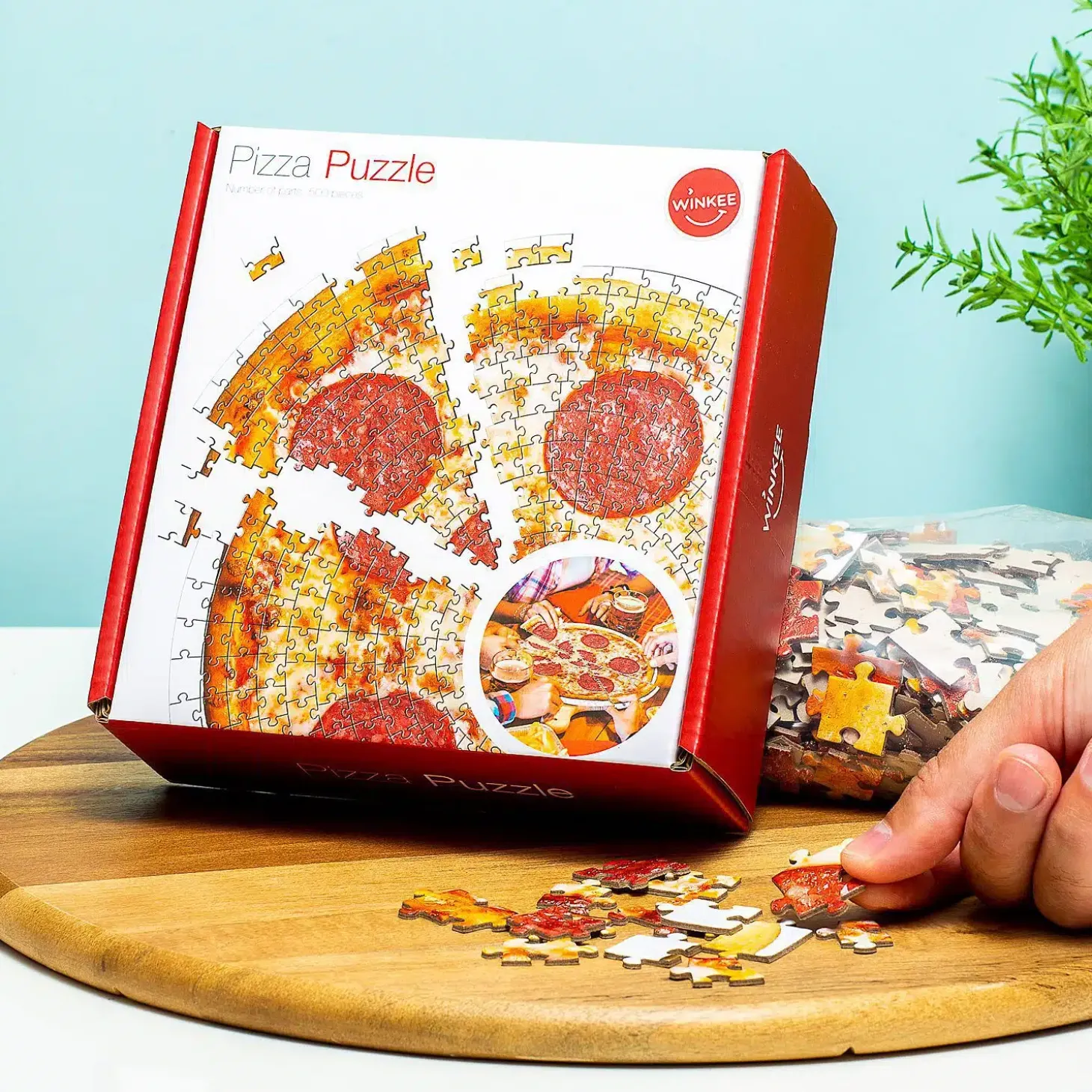Pizza puzzel (500 stukjes)