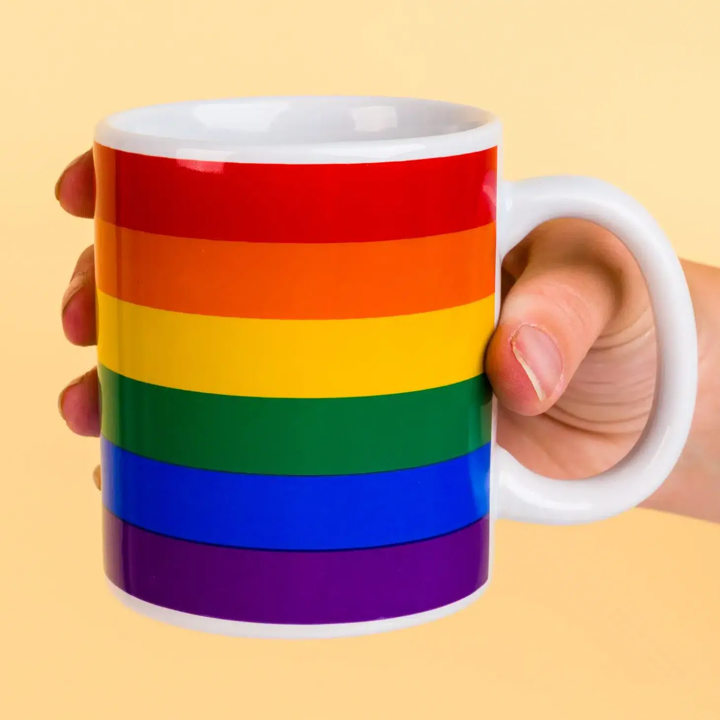 Pride regenboog mok