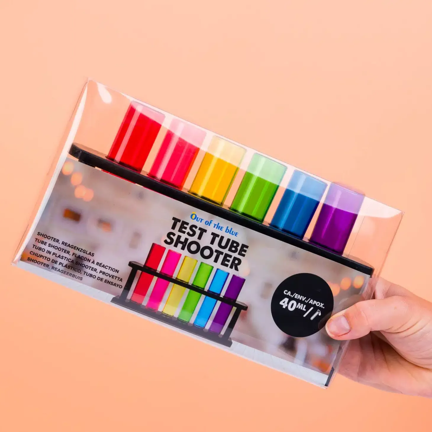 Reageerbuis shotglaasjes (set van 6)
