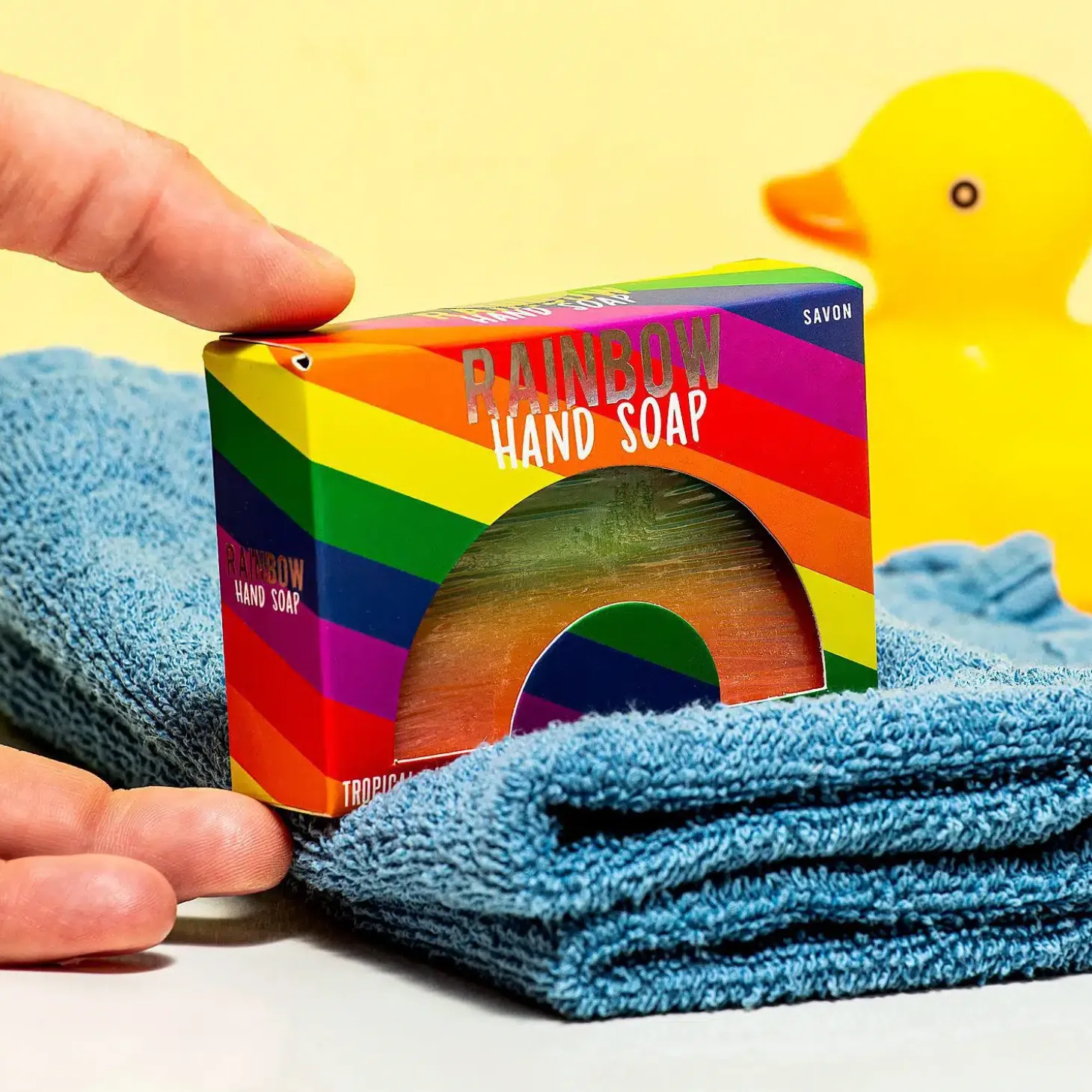 Regenboog handzeep