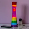 Regenboog lavalamp