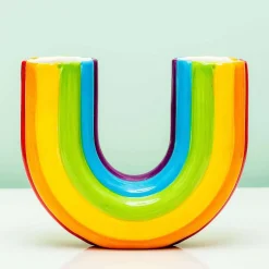 Regenboog vaas
