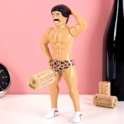 Retro man kurkentrekker