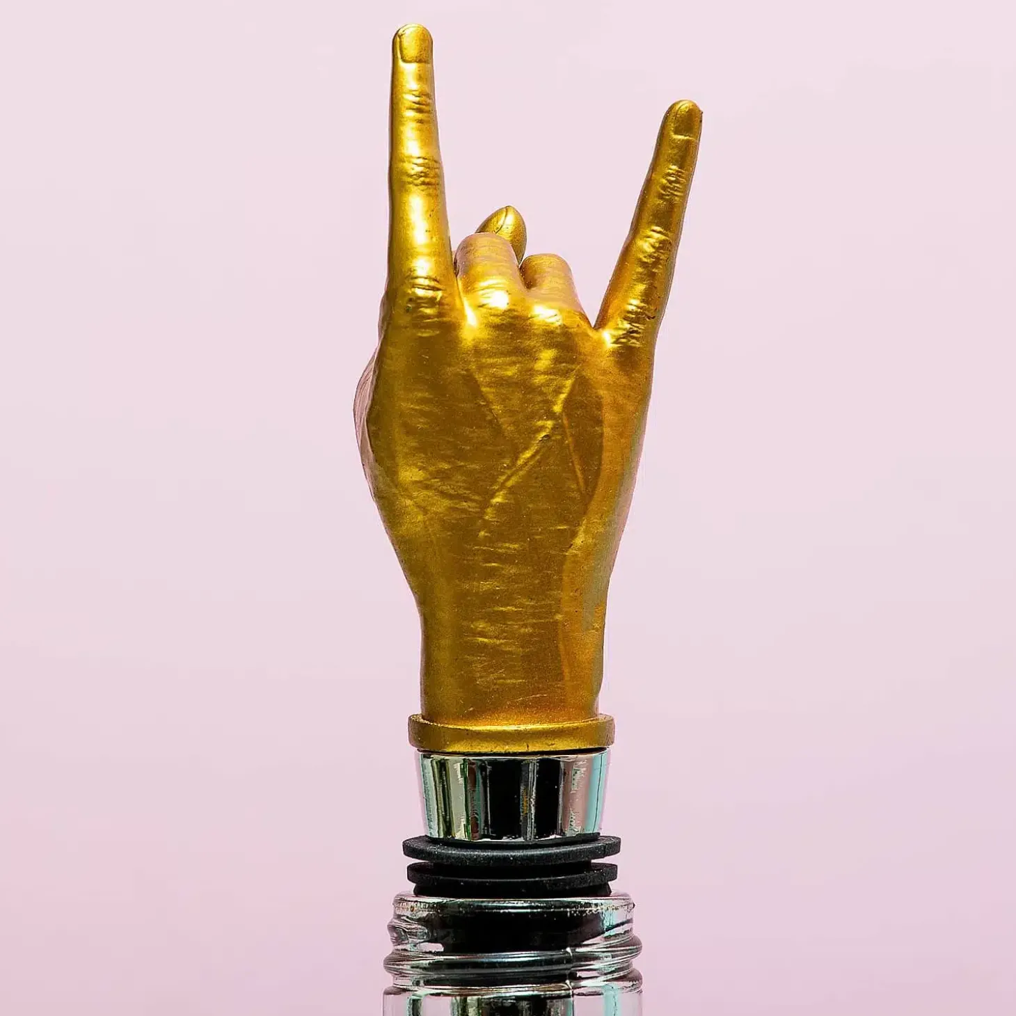 Rock On wijnstopper