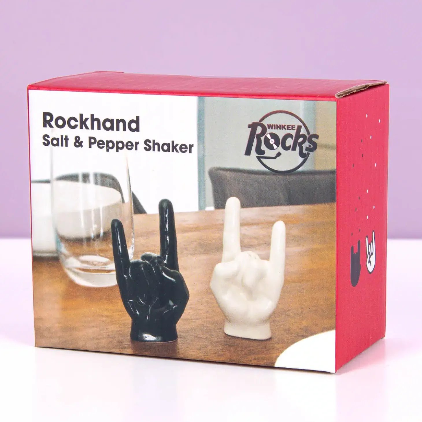 Rockhand peper- en zoutstel