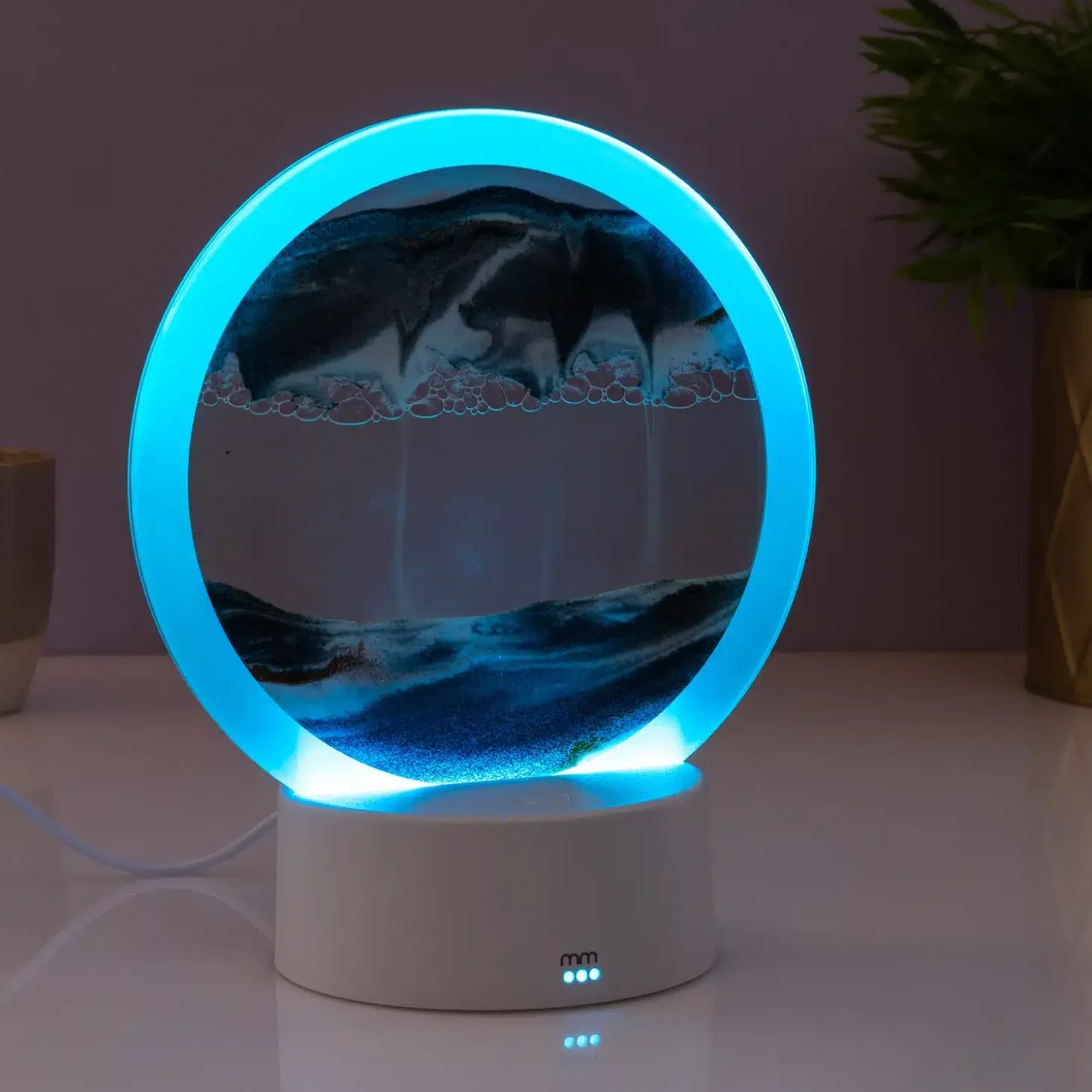 Sandscape lamp