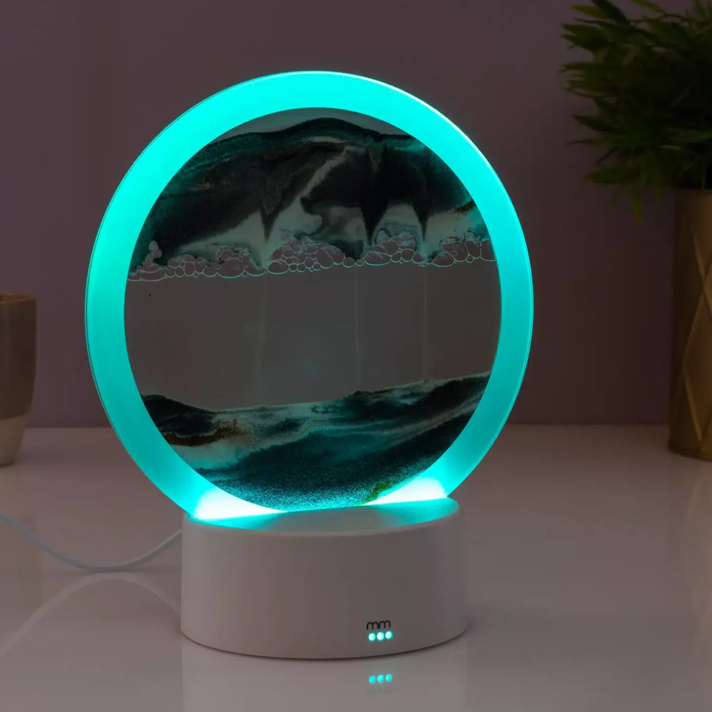 Sandscape lamp