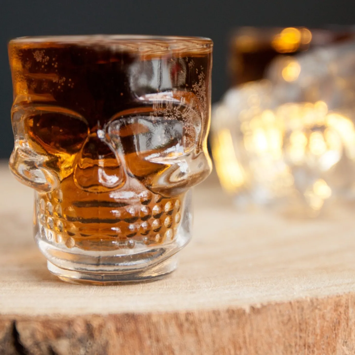 Schedel shotglaasjes (set van 4)