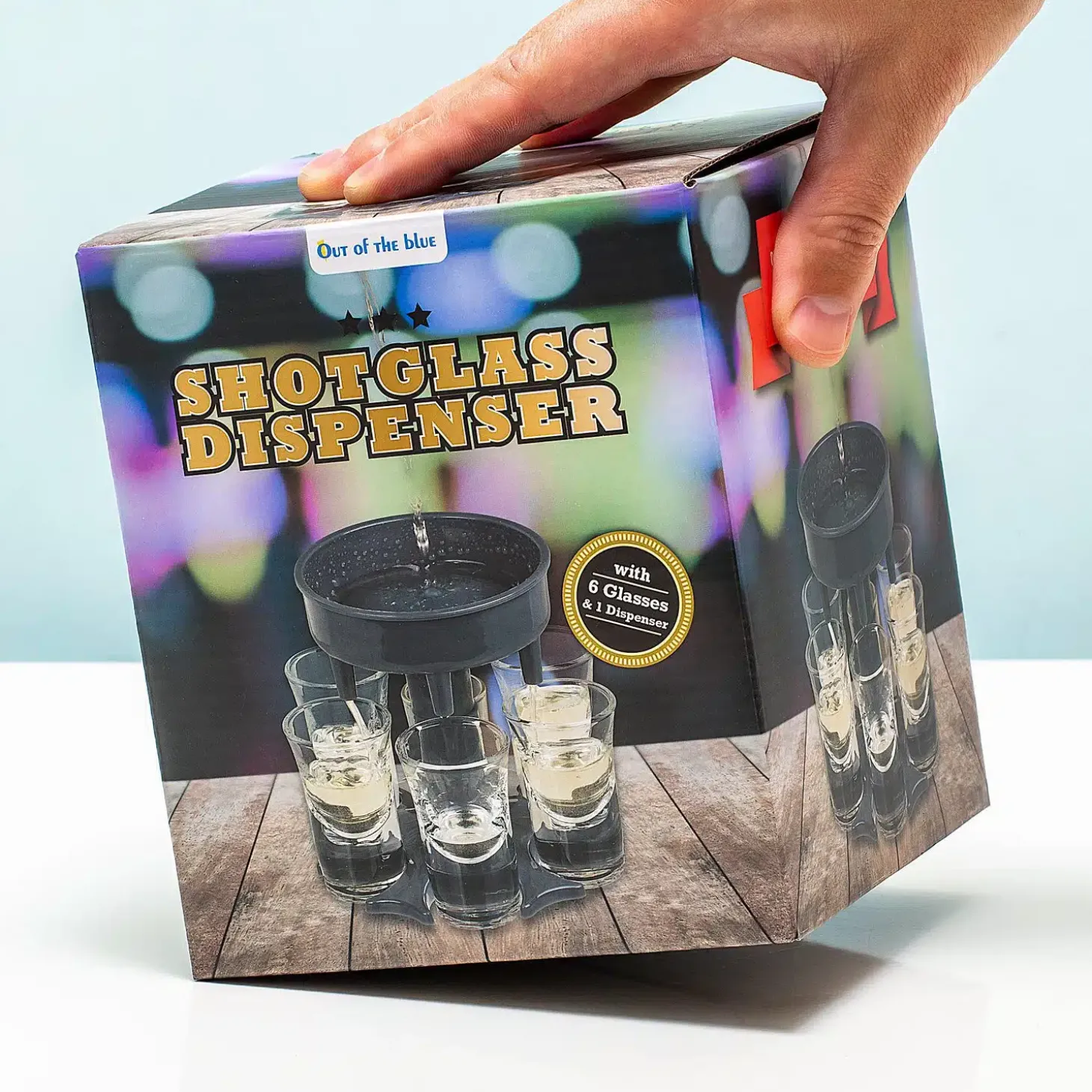 Shotglas dispenser