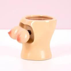 Shotglazen met borsten (set van 3)
