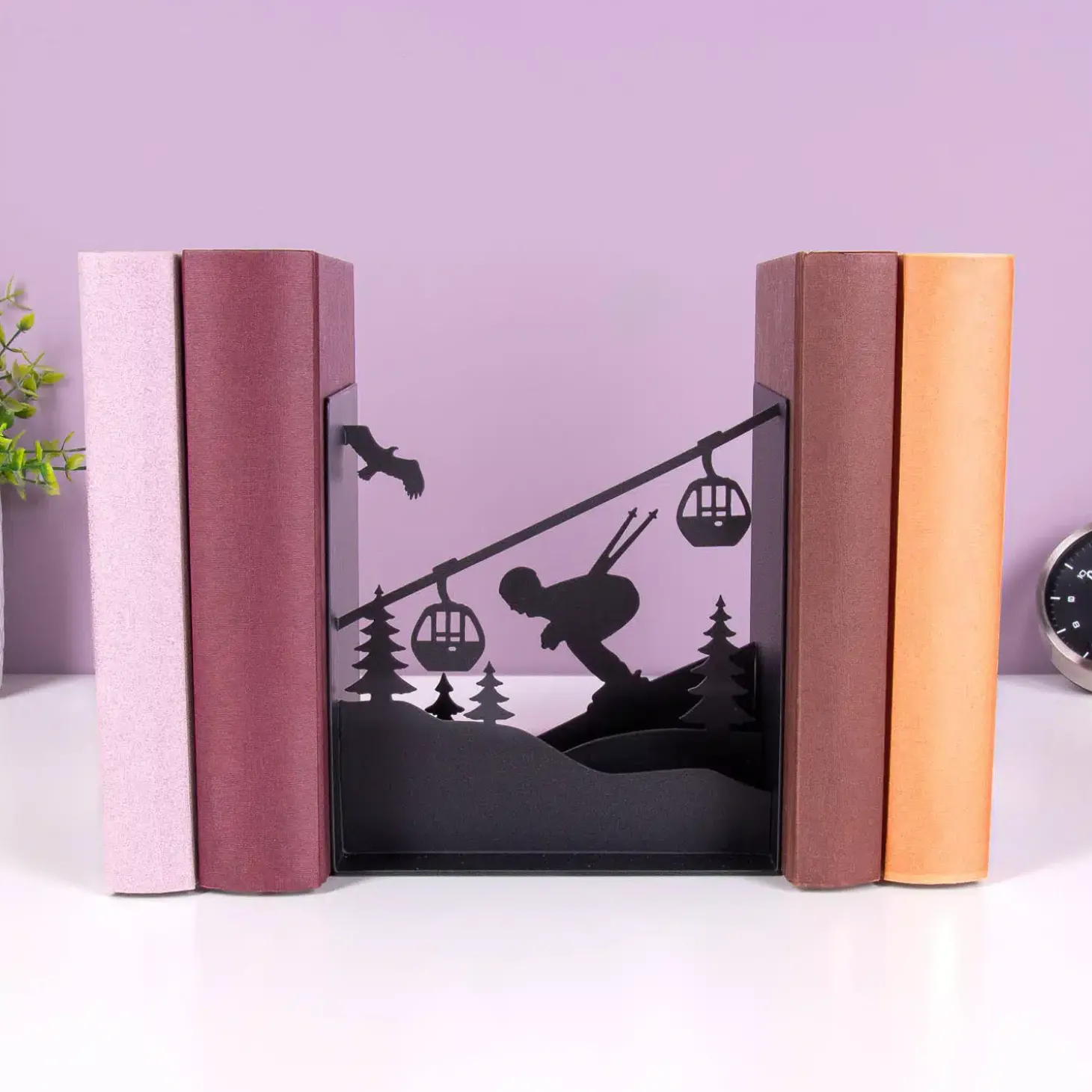Skipiste boekensteun