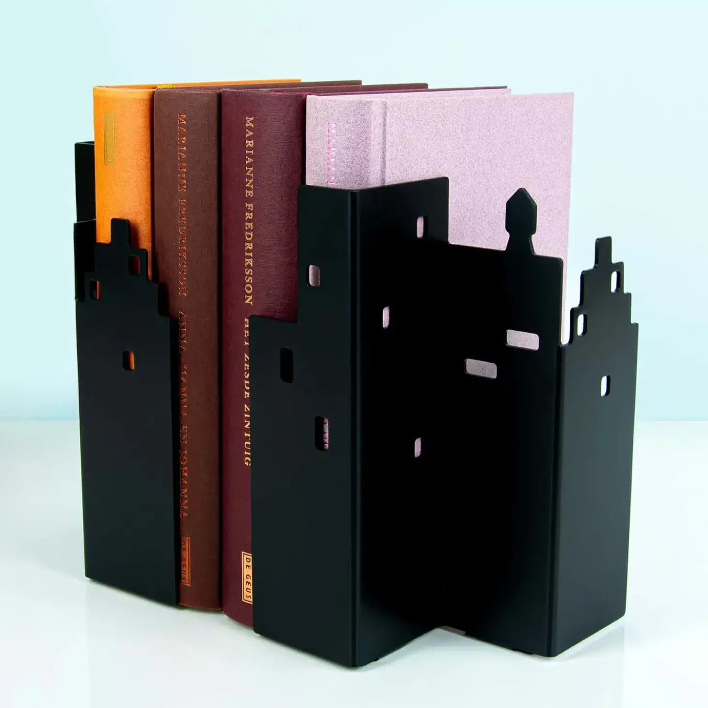 Skyline boekensteunen (set van 2)