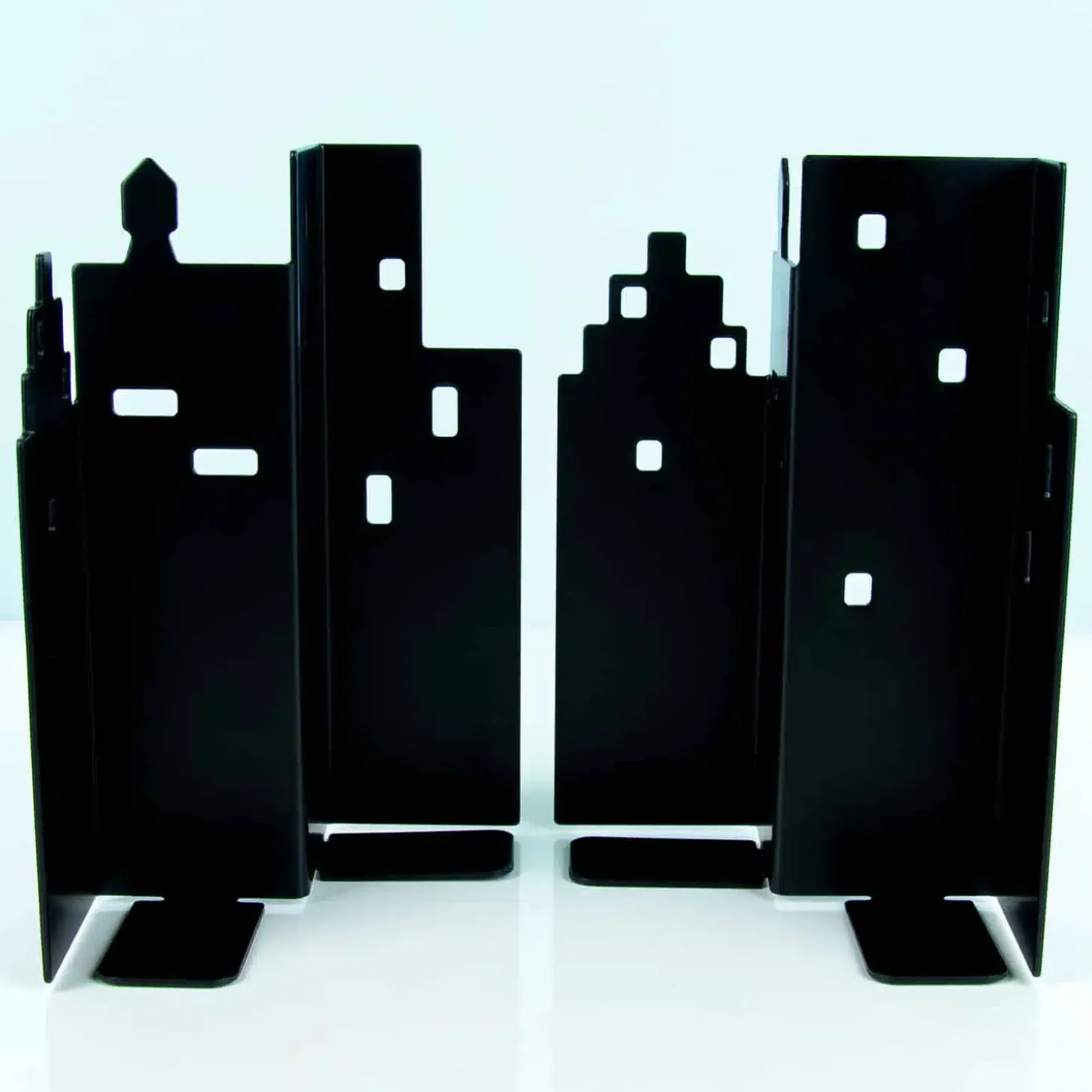 Skyline boekensteunen (set van 2)