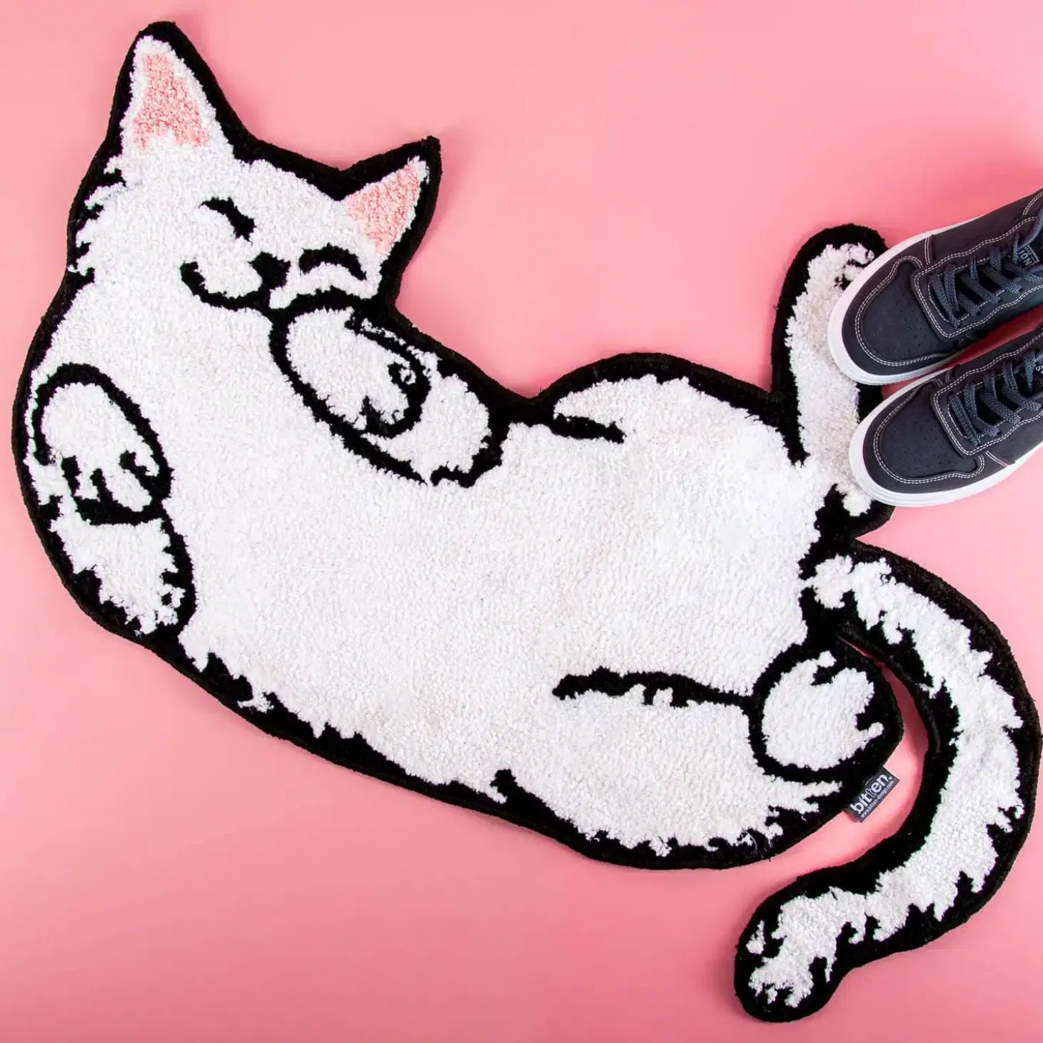 Slaperige kat vloerkleedje