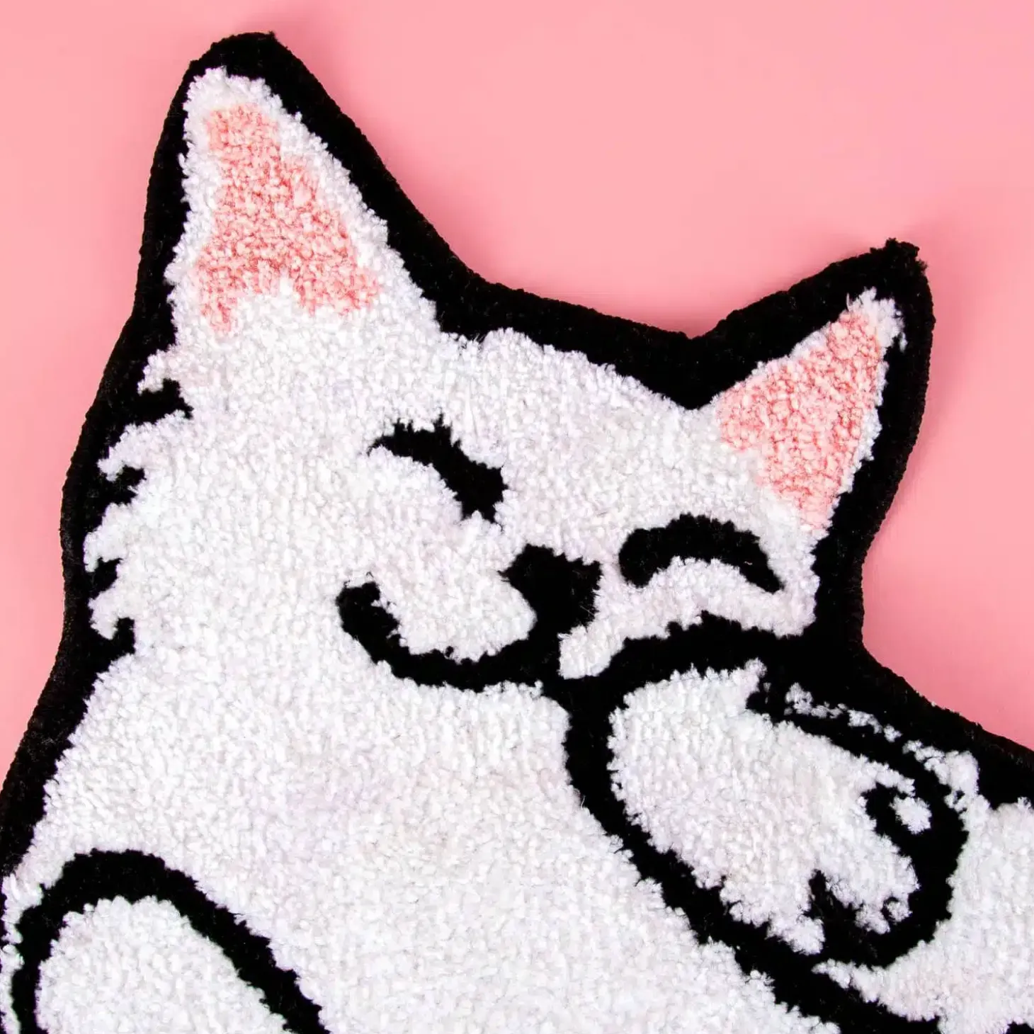 Slaperige kat vloerkleedje