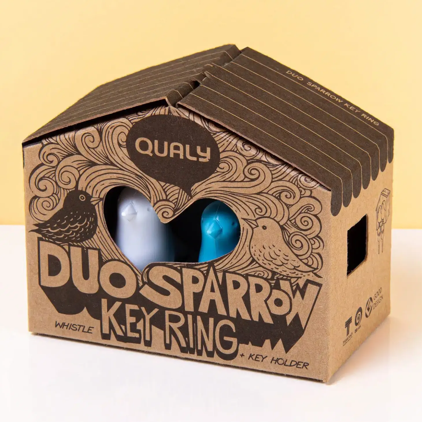 Sparrow Duo Sleutelhanger