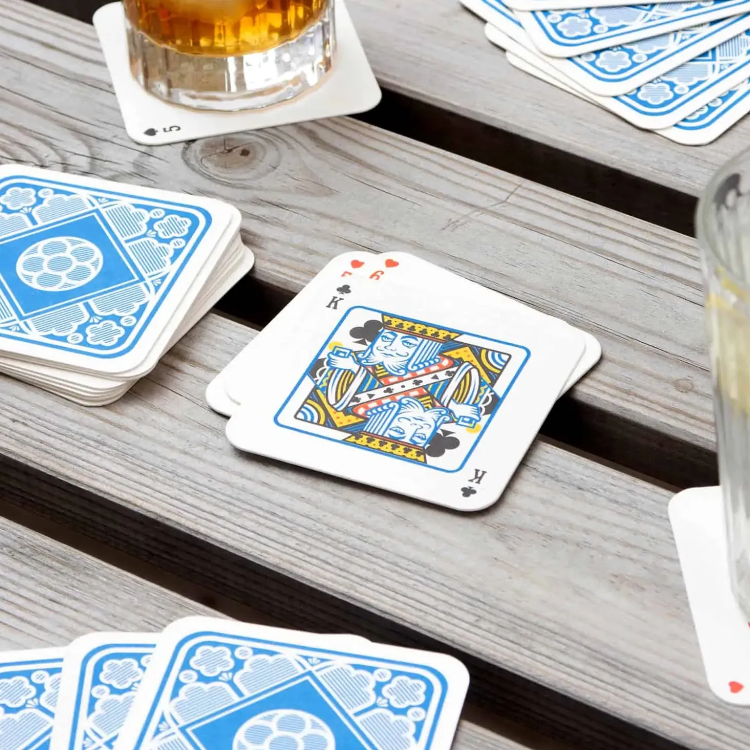 Speelkaart bierviltjes (set van 54)