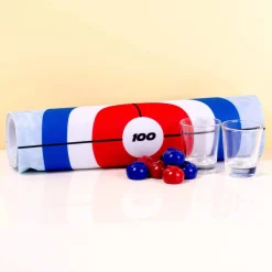 Sport drankspel met shotglaasjes