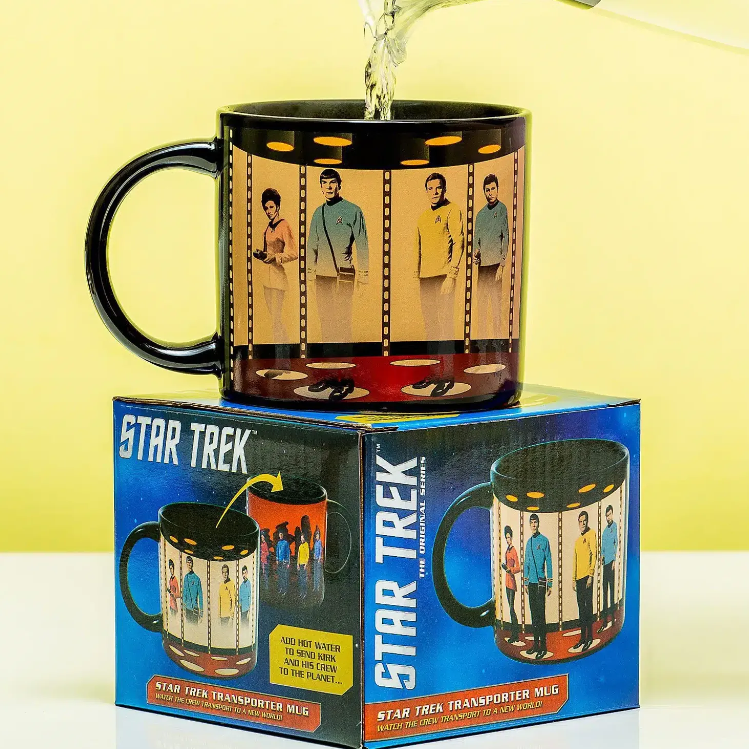 Star Trek Transporter warmtegevoelige mok