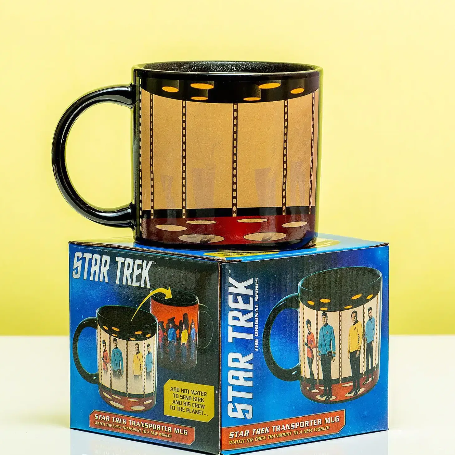 Star Trek Transporter warmtegevoelige mok