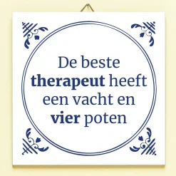 Tegeltje De beste therapeut