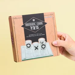 Tic Tac Toe drankspel met shotglaasjes