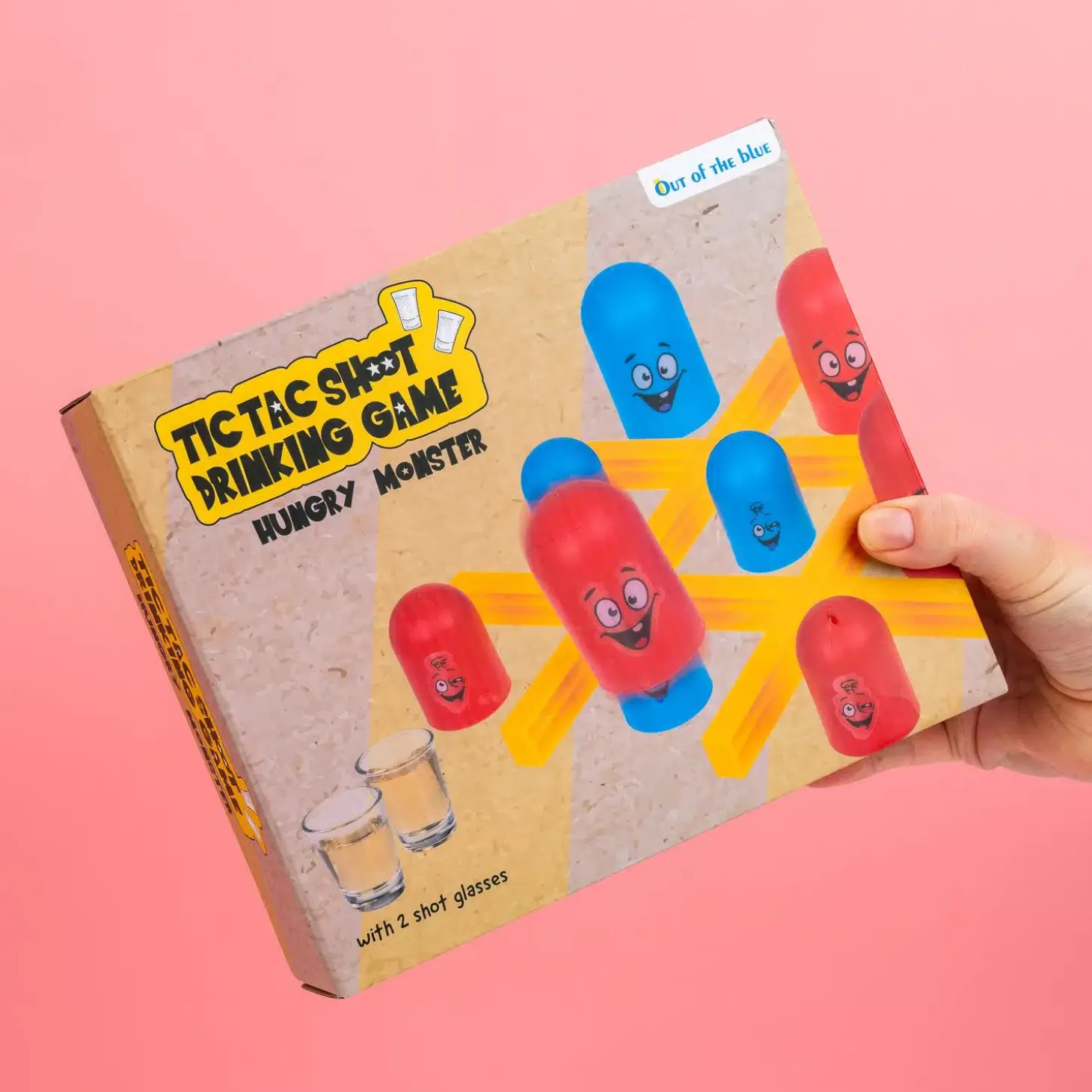 Tic Tac Toe monsters drankspel