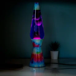 Tie dye bullet lavalamp