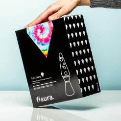 Tie dye bullet lavalamp