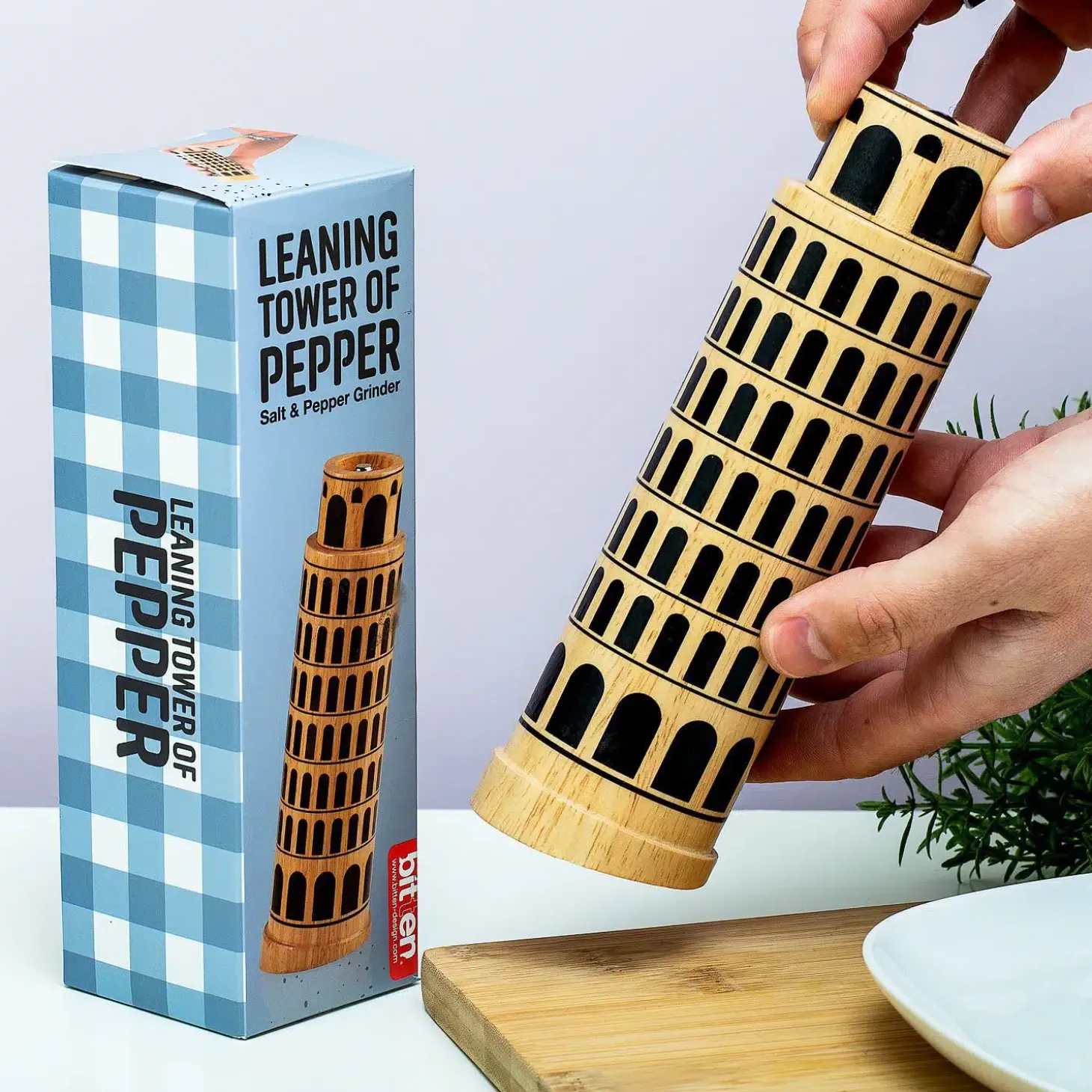 Toren van Pisa pepermolen