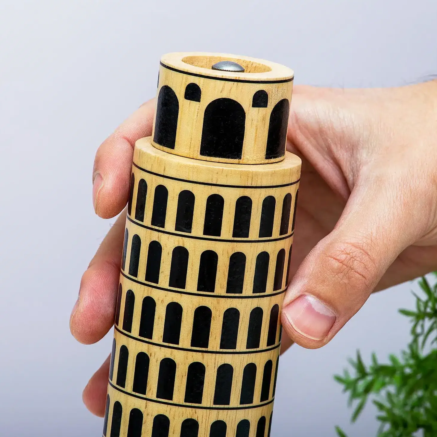 Toren van Pisa pepermolen